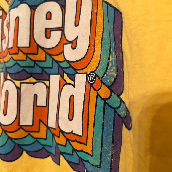 !!SOLD!! Yellow Large Walt Disney World Shirt - Picture 7 of 7